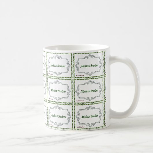 Medizinstudent - nobel kaffeetasse (Rechts)