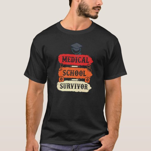 Medizinstudent Student Med Bildung Gradua T-Shirt (Vorderseite)