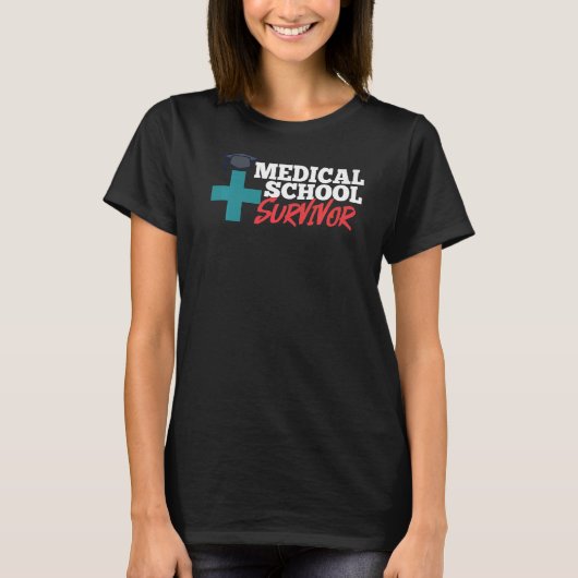 Medizinstudent Student Med Bildung Gradua T-Shirt (Vorderseite)