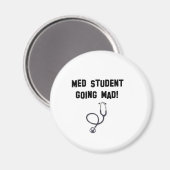 Medizinstudenten Magnet (Vorderseite/Rückseite)