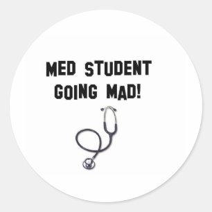 Medizinstudenten Runder Aufkleber