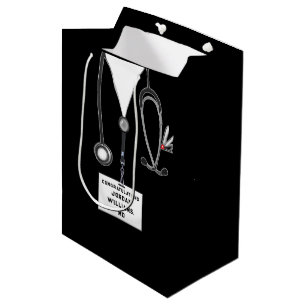 Medizinstudium Abschluss Mittlere Geschenktasche Geschenktüte