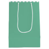 Medizinstudium Abschluss Mittlere Geschenktasche Geschenktüte (Rückseite)