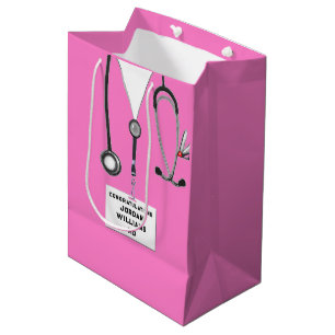 Medizinstudium Abschluss Mittlere Geschenktasche Geschenktüte