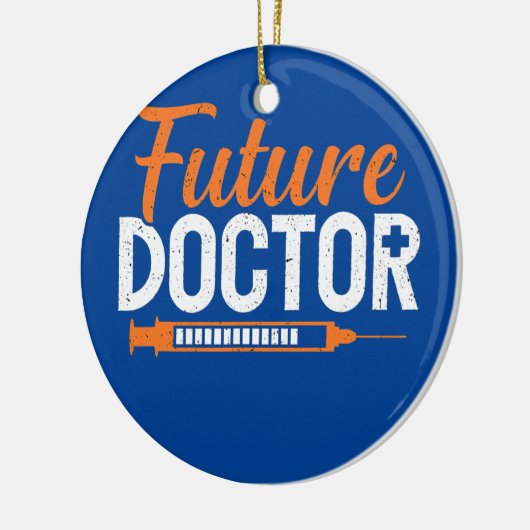 Medizinstudium für künftige Ärzte Med Student neu Keramik Ornament (Links)