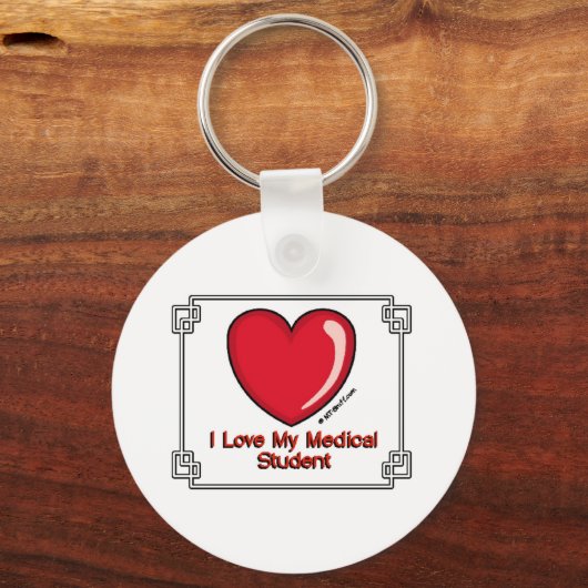 Medizinstudium Schlüsselanhänger (Vorderseite)