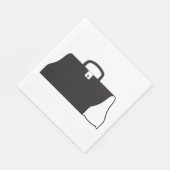 Medizintasche Serviette (Ecke)