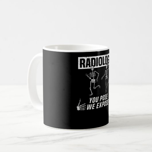 Medizintechniker Radiologe Röntgenforscherin Kaffeetasse (Vorderseite Links)
