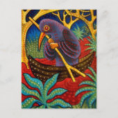 Medizinvogel Postkarte (Vorderseite)