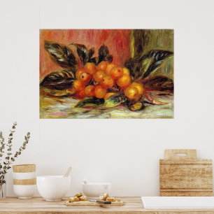 Medlar-Zweig von Pierre Renoir Poster