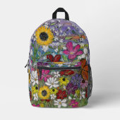 Medley Backpack Bedruckter Rucksack (Vorderseite)