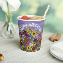 Medley Kid Birthday Paper Cups