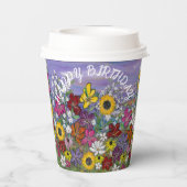 Medley Kid Birthday Paper Cups Pappbecher (Rückseite)