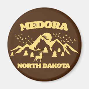 Medora, North Dakota Magnet