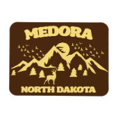 Medora, North Dakota Magnet (Horizontal)