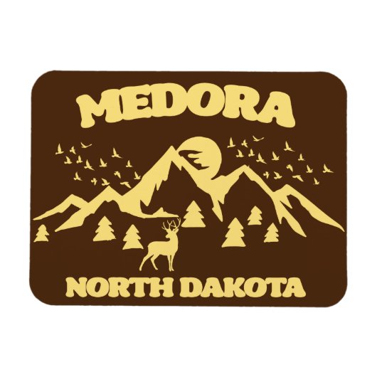 Medora, North Dakota Magnet (Horizontal)