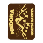 Medora, North Dakota Magnet (Vertikal)