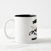 Medora, North Dakota Zweifarbige Tasse (Links)