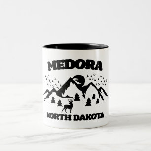 Medora, North Dakota Zweifarbige Tasse