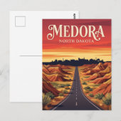 Medora USA Postkarte (Vorne/Hinten)