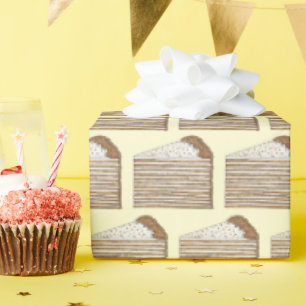 Medovik Medivnyk Russisch Ukrainisches Honey Cake  Geschenkpapier