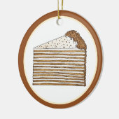 Medovik Medivnyk Russisch Ukrainisches Honey Cake Keramik Ornament (Links)