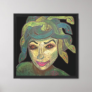 Medusa 2 leinwanddruck