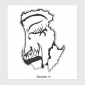 Medusa 6MMHeads Diecut 2025 Horror Buch Awaynowe Aufkleber (Blatt)