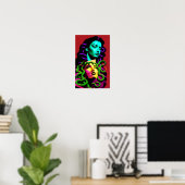 Medusa abgelenkt poster (Heimbüro)