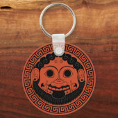 Medusa Apotropaia Alte Griechische Kunst Schlüsselanhänger (Vorderseite)