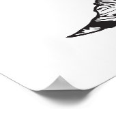 Medusa Aubrey Beardsley Poster (Ecke)