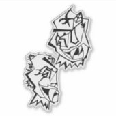 Medusa awaynowe Horror 14MMHeads DoubleHeaded 2025 Aufkleber (Vorderseite)