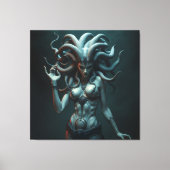 „Medusa – Blick der Macht“ Leinwanddruck (Vorderseite)