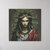 „Medusa – Blick der Macht“ Leinwanddruck (Vorderseite)
