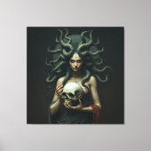 „Medusa – Blick der Macht“ Leinwanddruck (Vorderseite)