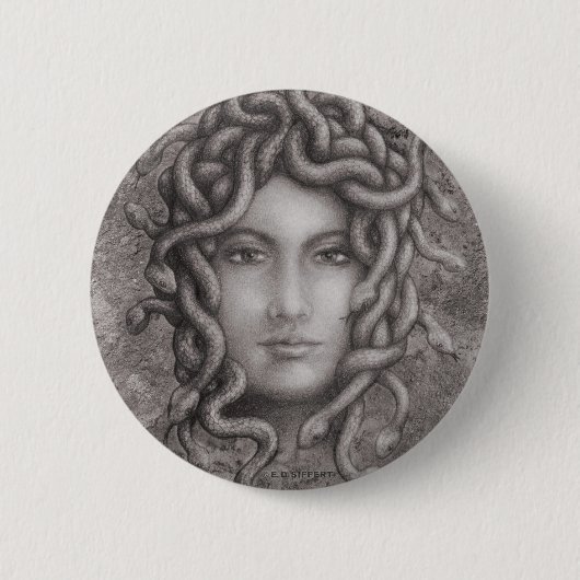 Medusa Button (Vorderseite)