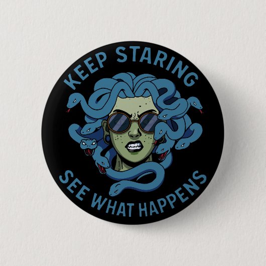 Medusa Button (Vorderseite)