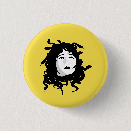 Medusa Button (Vorderseite)