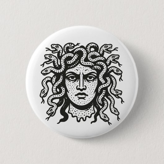 Medusa Button (Vorderseite)