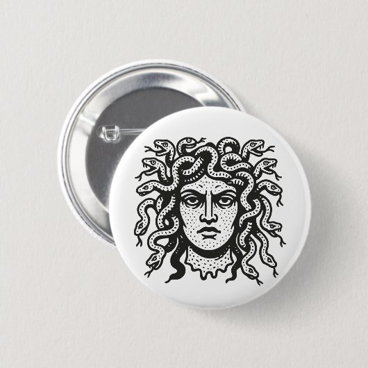 Medusa Button (Vorne & Hinten)