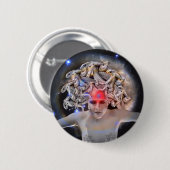 Medusa Button (Vorne & Hinten)