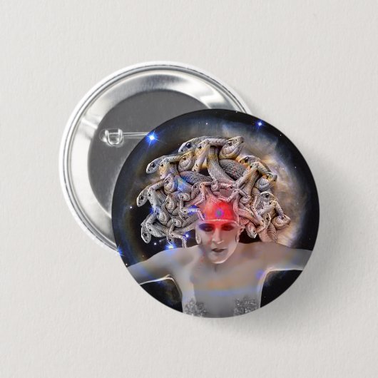 Medusa Button (Vorne & Hinten)