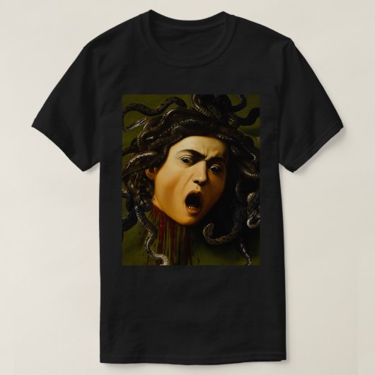 Medusa by Caravaggio Graphic T-Shirt (Design vorne)