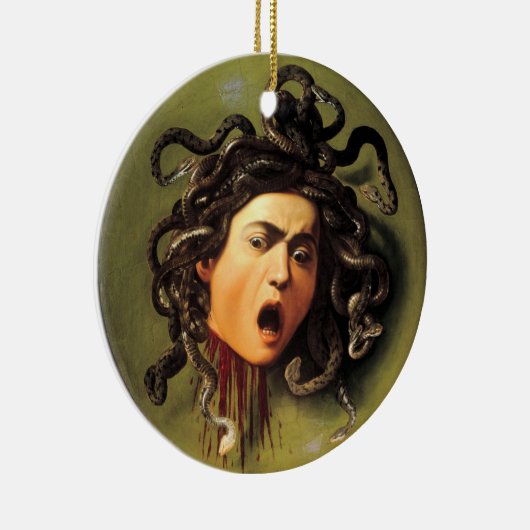 Medusa, Caravaggio Keramikornament (Rechts)