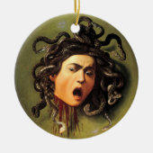 Medusa, Caravaggio Keramikornament (Vorne)