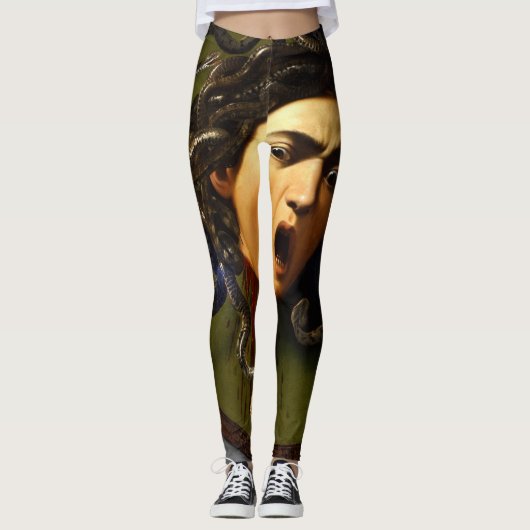 Medusa (Caravaggio) Leggings (Vorderseite)