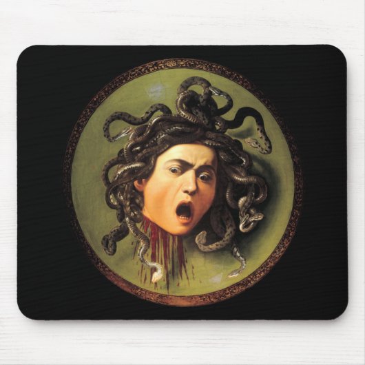 Medusa, Caravaggio Mousepad (Vorne)