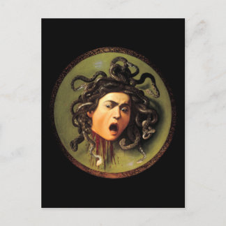 Medusa, Caravaggio Postkarte