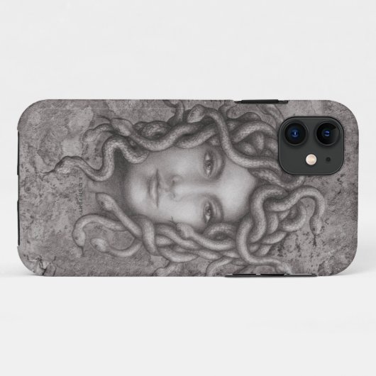 Medusa Case-Mate iPhone Hülle (Rückseite (Horizontal))