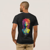 Medusa Colorful T-Shirt (Schwarz voll)